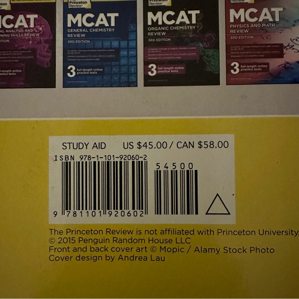 The Princeton Review MCAT Psychology & Sociology Review 2nd Edition Book 3Tests - Picture 4 of 11